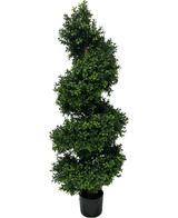 Boj Artificial Espiral Estilo Romano UV 120cm