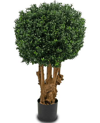 Bola Artificial de Madera de Boj Estilo Romano UV 90 cm