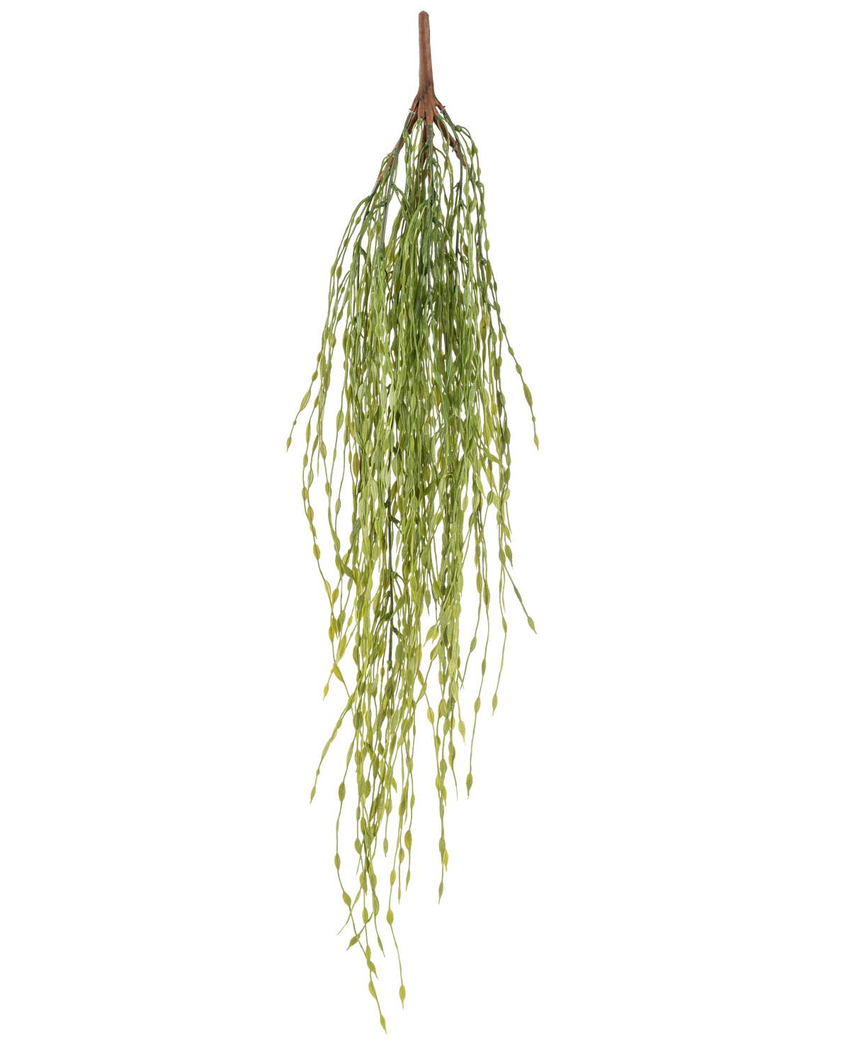 Una planta artificial colgante de césped de 76 cm, una planta colgante verde realista, añade encanto natural a cualquier habitación.