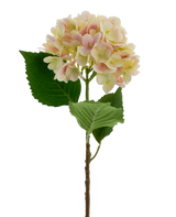 Kunstbloem Hortensia Real Touch Roze 58 cm