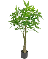 Planta artificial Pachira Árbol del Dinero 120 cm