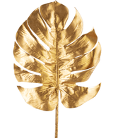 Rama artificial Monstera 73 cm oro