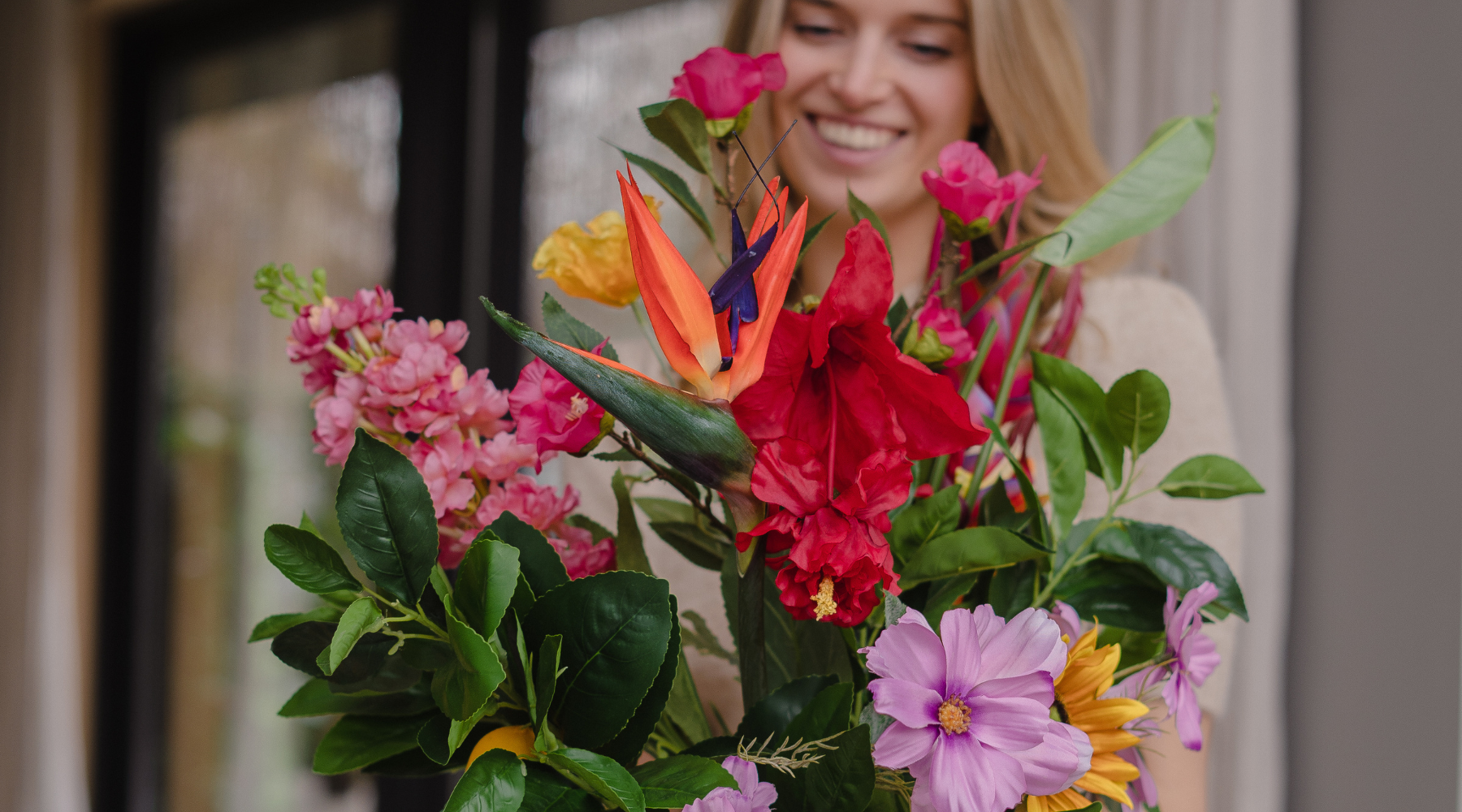Ramo de flores artificiales: La mejor elección para tu hogar
