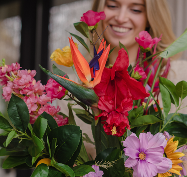 Ramo de flores artificiales: La mejor elección para tu hogar