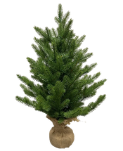 Mini árboles de Navidad artificiales