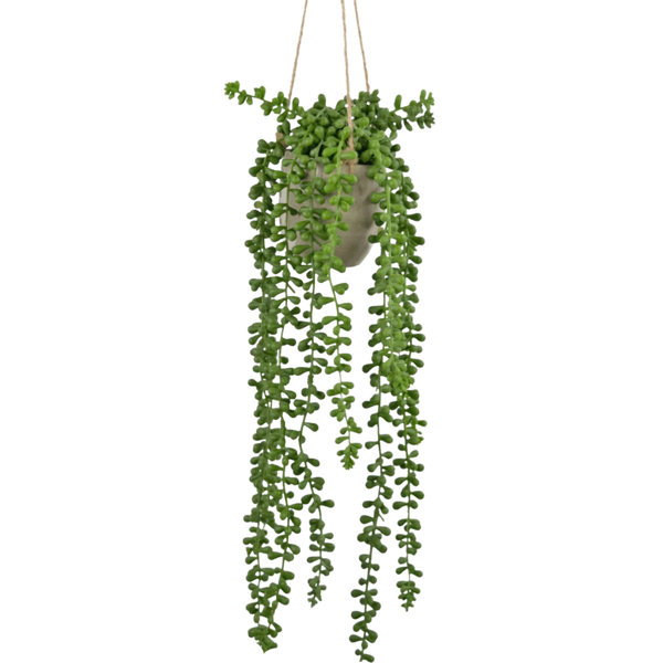 Plantas colgantes artificiales