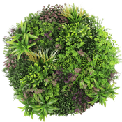 Seto artificial sobre bastidor