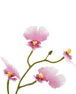 Oncidium artificial Tacto real 48 cm rosa