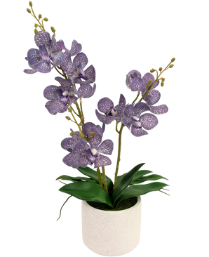 Ascocenda artificial 50 cm morada