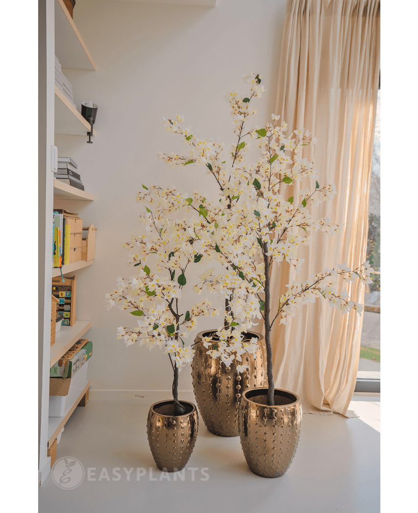 Árbol artificial Buganvilla 180 cm blanco