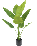 Ave del Paraiso Planta artificial Strelitzia 120 cm tacto real