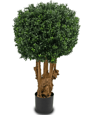 Bola Artificial de Madera de Boj Estilo Romano UV 90 cm