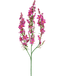 Ramo de flor artificial Catnip 75 cm rosa claro