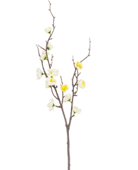 Prunus artificial 78 cm blanco