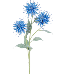 Ramo de flor artificial Scabiosa Japonica 70 cm azul