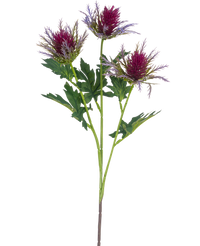 Cardo artificial rama 67 cm morado
