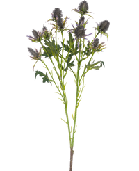 Cardo artificial rama 68 cm azul