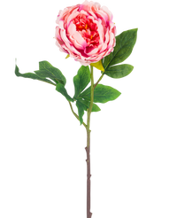 Ramo de flor artificial Peonía 61 cm rosa