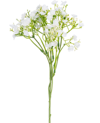 Ramita artificial Plasterwort 46 cm blanca