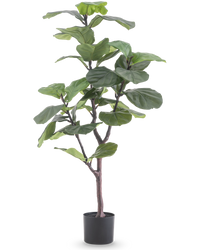 Planta artificial Ficus Planta de tabaco Deluxe 125 cm