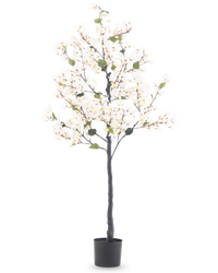 Árbol artificial Buganvilla 150 cm blanco