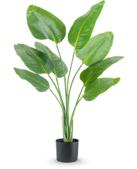 Ave del Paraiso Planta artificial Strelitzia 120 cm tacto real