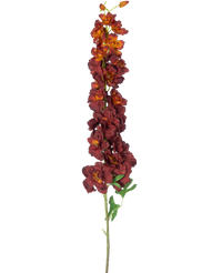 Ramo de flor artificial Delphinium 105 cm burdeos