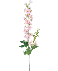 Flor artificial Aconito 79 cm rosa claro