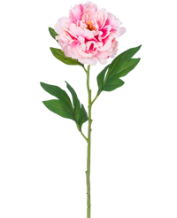 Ramo de flor artificial Peonía 77 cm rosa claro