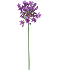 Agapanto artificial 77 cm morado