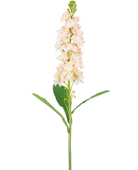 Ramo de flor artificial Violeta 78 cm crema