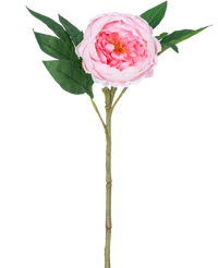 Peonía Artificial Toque Real Rosa 58cm