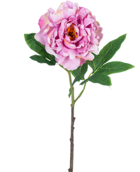 Ramo de flor artificial Peonía 61 cm rosa claro