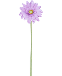 Flor artificial mini Gerbera 47 cm lila