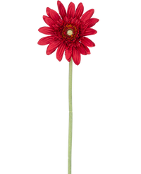 Gerbera artificial 53 cm roja