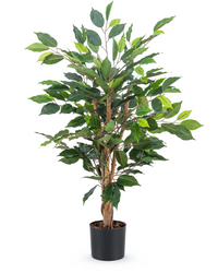 Planta artificial Ficus Verde 90 cm
