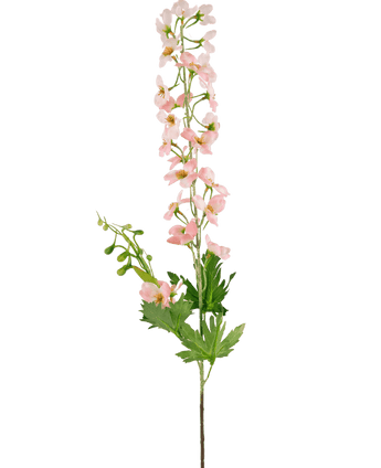 Flor artificial Aconito 79 cm rosa claro