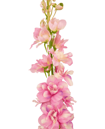 Flor artificial Aconito Delphinium 79 cm rosa