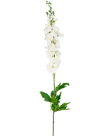 Flor artificial Aconito Real Touch Blanco 90cm