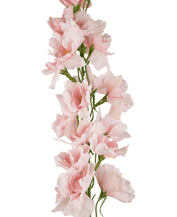 Flor artificial Aconito Real Touch Rosa 90cm