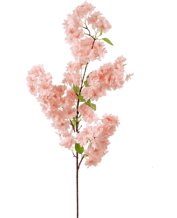 Flor de cerezo artificial 100 cm rosa