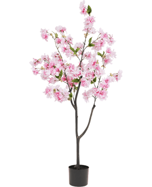 Flor de cerezo artificial 130 cm rosa