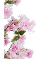 Flor de cerezo artificial 150 cm rosa