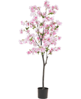 Flor de cerezo artificial 150 cm rosa