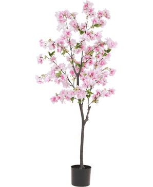 Flor de cerezo artificial 150 cm rosa