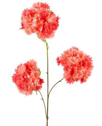 Flor de cerezo artificial 85 cm coral