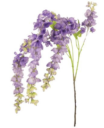 Glicinia artificial Wisteria 115 cm morado