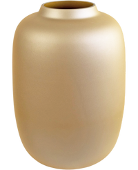 Jarrón Artic Gold Ø21 x H29 cm