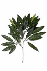 Hoja artificial Mango 60 cm verde ignífuga