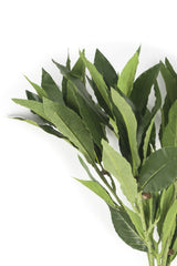 Hoja artificial laurel 50 cm verde